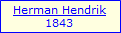 MUGGE familytree, branch Herman Hendrik 1843.